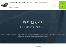 Tablet Screenshot of mattek.com.au